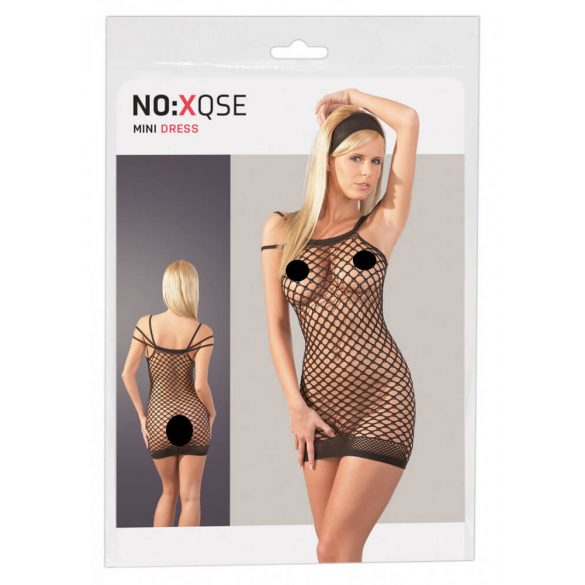 NO:XQSE - Netz-Sex-Minikleid - Schwarz (S-L) 