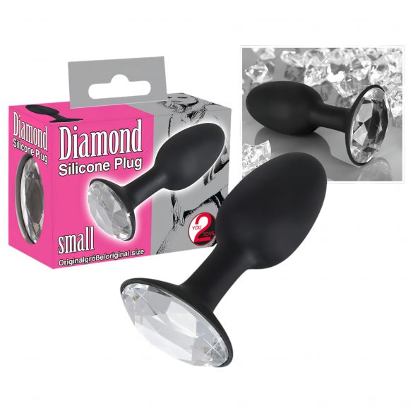 You2Toys - Diamant - Silikon Analplug (klein) 