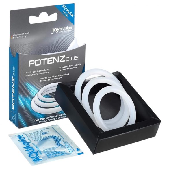 POTENZplus Penisring - Set (3 Stück)