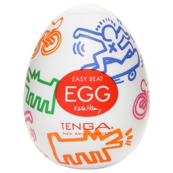 TENGA Egg Keith Haring Street - Masturbationsei (1 Stk.)