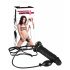 You2Toys - Aufblasbarer Strap-On - hohler Silikon-Dildo (Schwarz) 