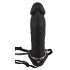 You2Toys - Aufblasbarer Strap-On - hohler Silikon-Dildo (Schwarz) 