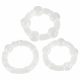 You2Toys - Harte Erektionsring-Set - Transparent (3 Stück) 