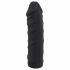 You2Toys - Silikon Strap-On - anlegbarer Dildo (schwarz) 