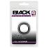 Black Velvet - Dickring, dickwandig (2,6cm) - Schwarz