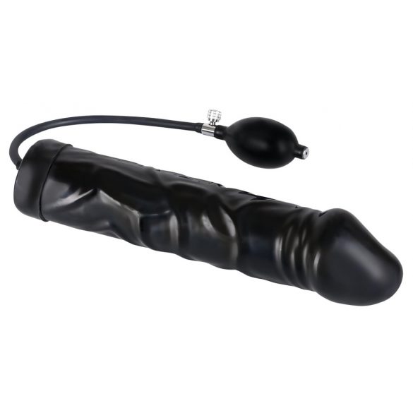 You2Toys - Gigantische Latexballon - schwarzer Dildo 