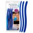 You2Toys - Dilator Set: 3 blaue Silikon-Stäbe für sanfte Dehnung