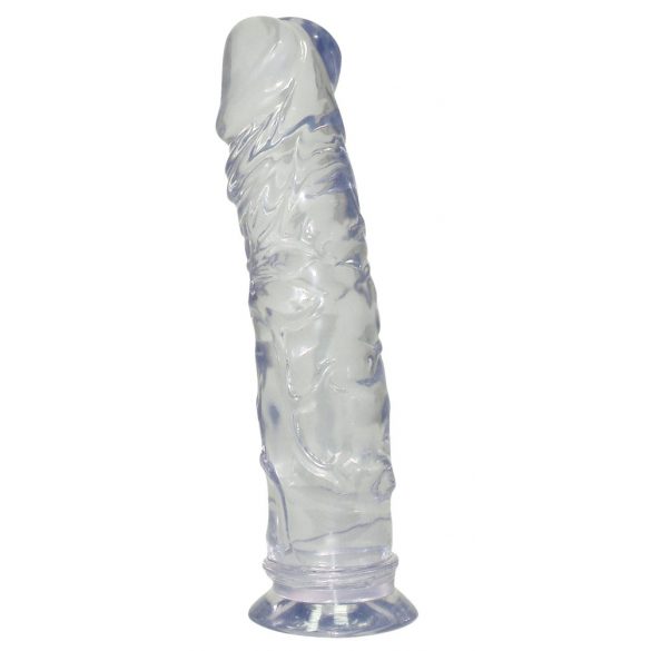 Kristallklarer mittelgroßer Dildo 