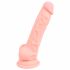 Medizinisches Silikon-Dildo (18cm) - Naturfarbe 