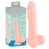 Medizinisches - Dildo aus medizinischem Silikon (21cm) - naturfarben 