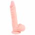 Medizinisches - Dildo aus medizinischem Silikon (21cm) - naturfarben 