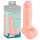 Medizinisch - gerader medizinischer Silikondildo (20cm) - Naturfarbe 