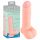 Medizinisch - gerader medizinischer Silikondildo (20cm) - Naturfarbe 