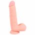 Medizinisch - gerader medizinischer Silikondildo (20cm) - Naturfarbe 