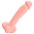 Medizinischer Silikon-Dildo (24cm) - natürlich