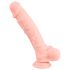 Medizinischer Silikon-Dildo (24cm) - natürlich