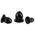 You2Toys - Stretching Plug Kit - Anal Dildo Set - 3 Stück (schwarz) 