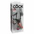 King Cock Strap-on 12 - Umschnalldildo mit Geschirr (30 cm)