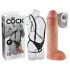 King Cock Strap-on 11 - hohler Dildo mit Umschnallgurt (28cm) 