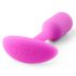 b-vibe Snug Plug 1 - Anal-Dildo mit innerem Gewicht (55g) - Pink für Anfänger 