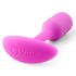 b-vibe Snug Plug 1 - Anal-Dildo mit innerem Gewicht (55g) - Pink für Anfänger 