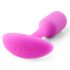 b-Vibe Snug Plug 1 - Analplug mit Innengewicht (55g) - Pink