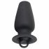 You2Toys - Lust Tunnel - hohler Analdehner Dildo mit Verschluss (schwarz) 