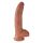 King Cock 9 mit Hoden Dildo (23 cm) - Braun