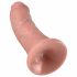 King Cock 8 Dildo (20 cm) - naturfarben 