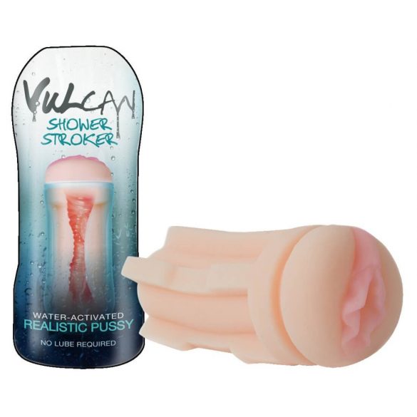 Vulcan Dusch-Stroker - realistische Vagina (Natur) 