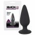 Black Velvet Heavy - 40g Anal Dildo (schwarz) 