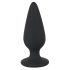 Black Velvet Heavy - 40g Anal Dildo (schwarz) 