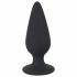 Black Velvet Heavy - 40g Anal Dildo (schwarz) 