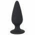 Schwarzer Samt Heavy - 75g Anal Dildo (schwarz) 