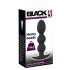 Black Velvet Heavy - 145g Kugel-Analdildo (schwarz) 