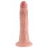 King Cock 7 Dildo (18 cm) - Naturfarben 