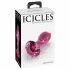 Icicles Nr. 79 - konische Glas Anal-Dildo (rosa) 