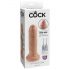 King Cock 6 - naturgetreuer Dildo (15 cm) - naturfarben