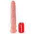 King Cock 14 Hoden großer Dildo (35cm) - Naturfarben 