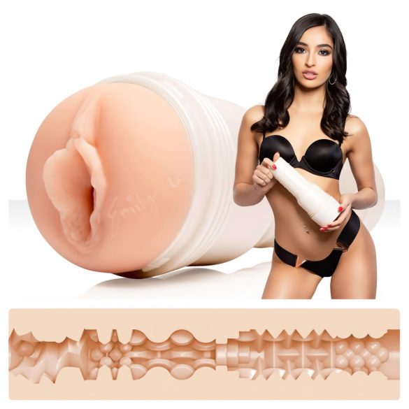 Fleshlight Emily Willis Squirt - naturgetreue künstliche Vagina (hautfarben)