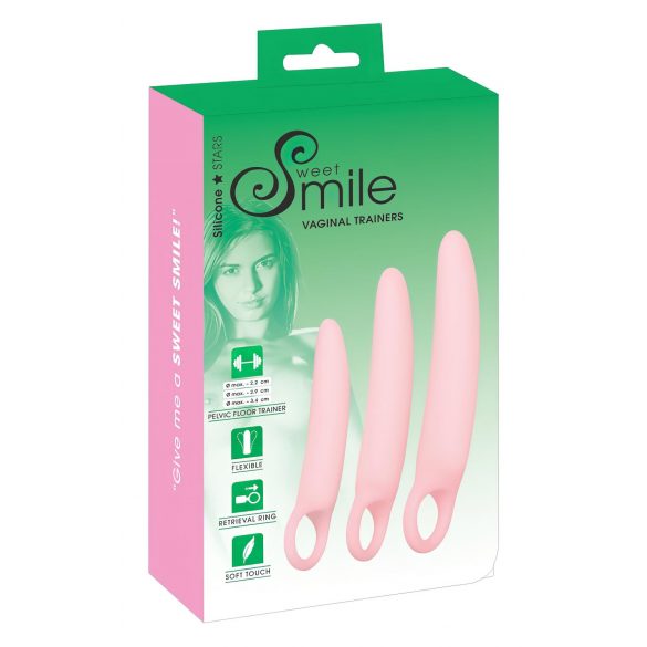 SMILE - Vaginaltrainer - Dildo-Set - Rosa (3-teilig)