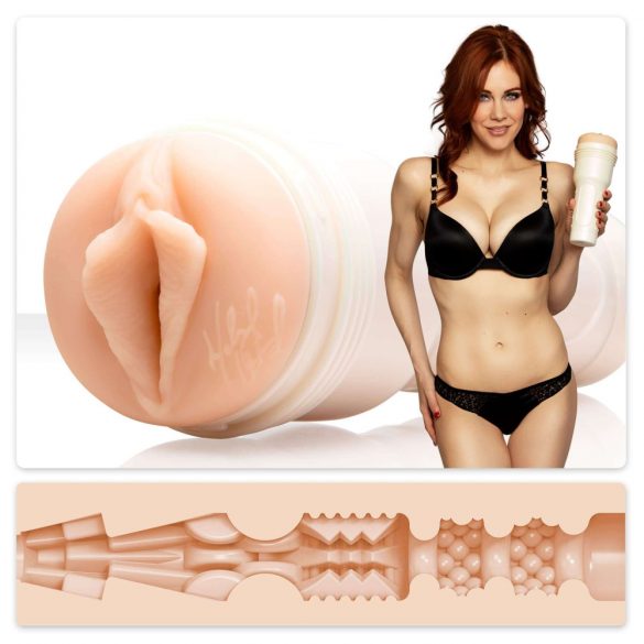 Fleshlight Maitland Ward - realistische künstliche Vagina (Natur) 