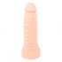 Realistixxx Double F - naturgetreuer Dildo mit Penisring (natur) 