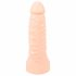 Realistixxx Double F - naturgetreuer Dildo mit Penisring (natur) 