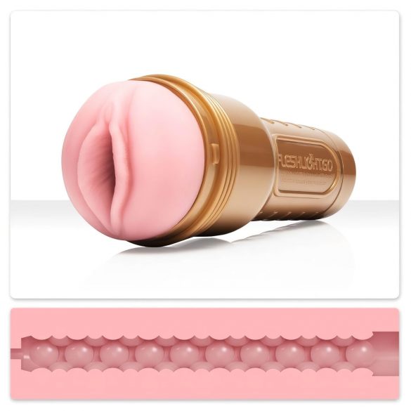 Fleshlight GO Stamina Training Unit Lady - kompakte Vagina (pink)