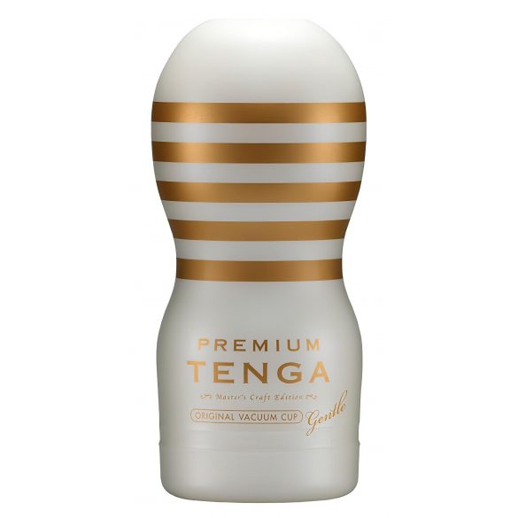 TENGA Premium Gentle - Einweg-Masturbator (Weiß) 