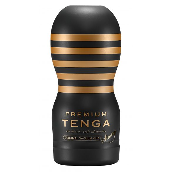 TENGA Premium Strong - Wegwerf-Masturbator (schwarz) 