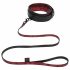 Fifty Shades of Grey - Halsband mit Leine (Schwarz-Rot) 