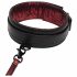 Fifty Shades of Grey - Halsband mit Leine (Schwarz-Rot) 