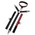 Fifty Shades - Hals-gebundenes Set (Schwarz-Rot) 